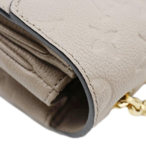Louis Vuitton  Marceau Monogram Empreinte Leather Shoulder Bag Beige - Picture 7 of 11